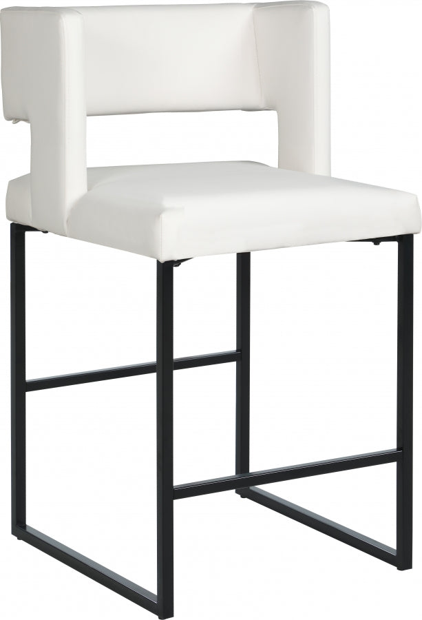 Caleb Vegan Leather Counter Stool
