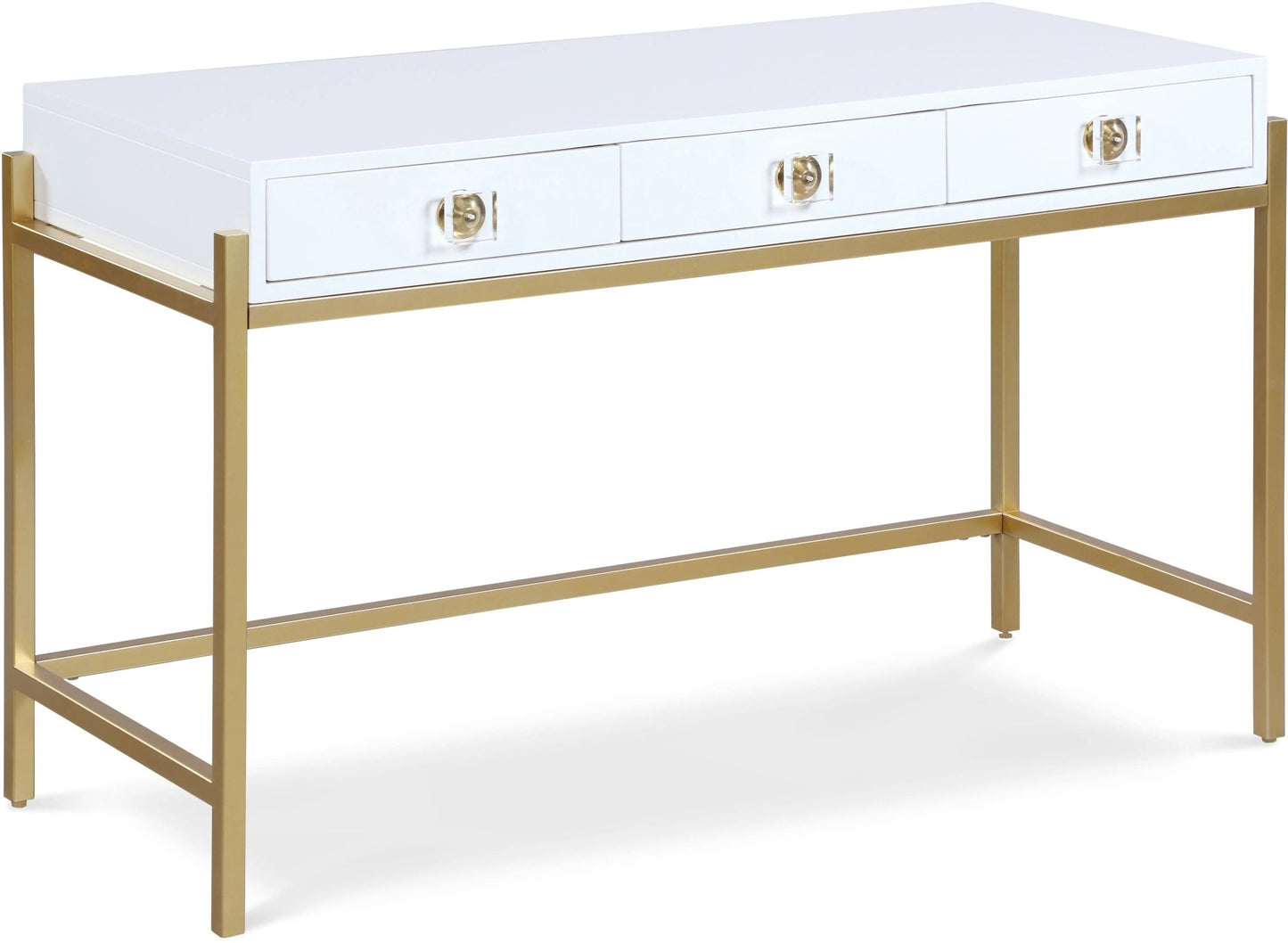 Abigail - Desk - White - Ferro Furniture