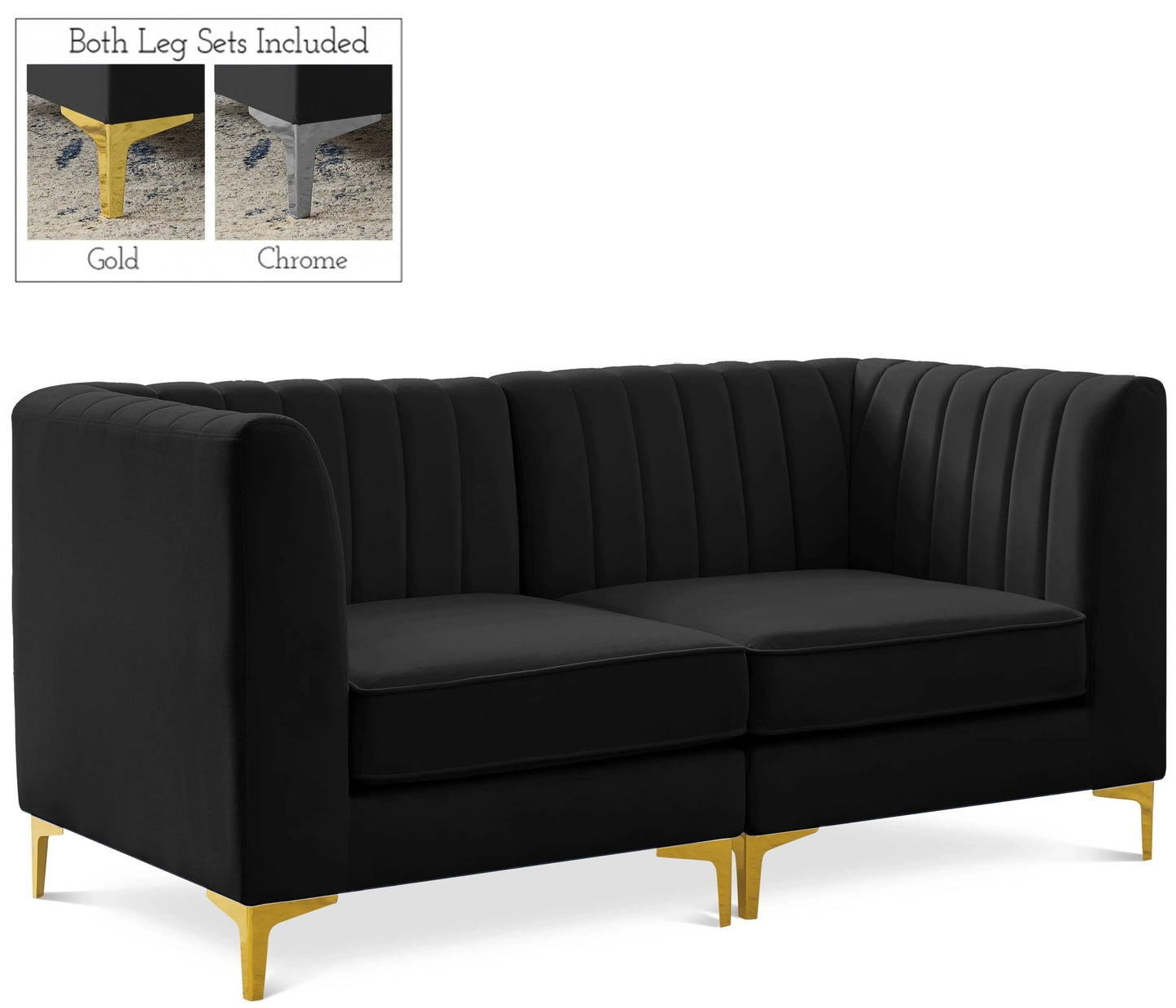 Alina - 2 Piece Modular Sectional - Ferro Furniture