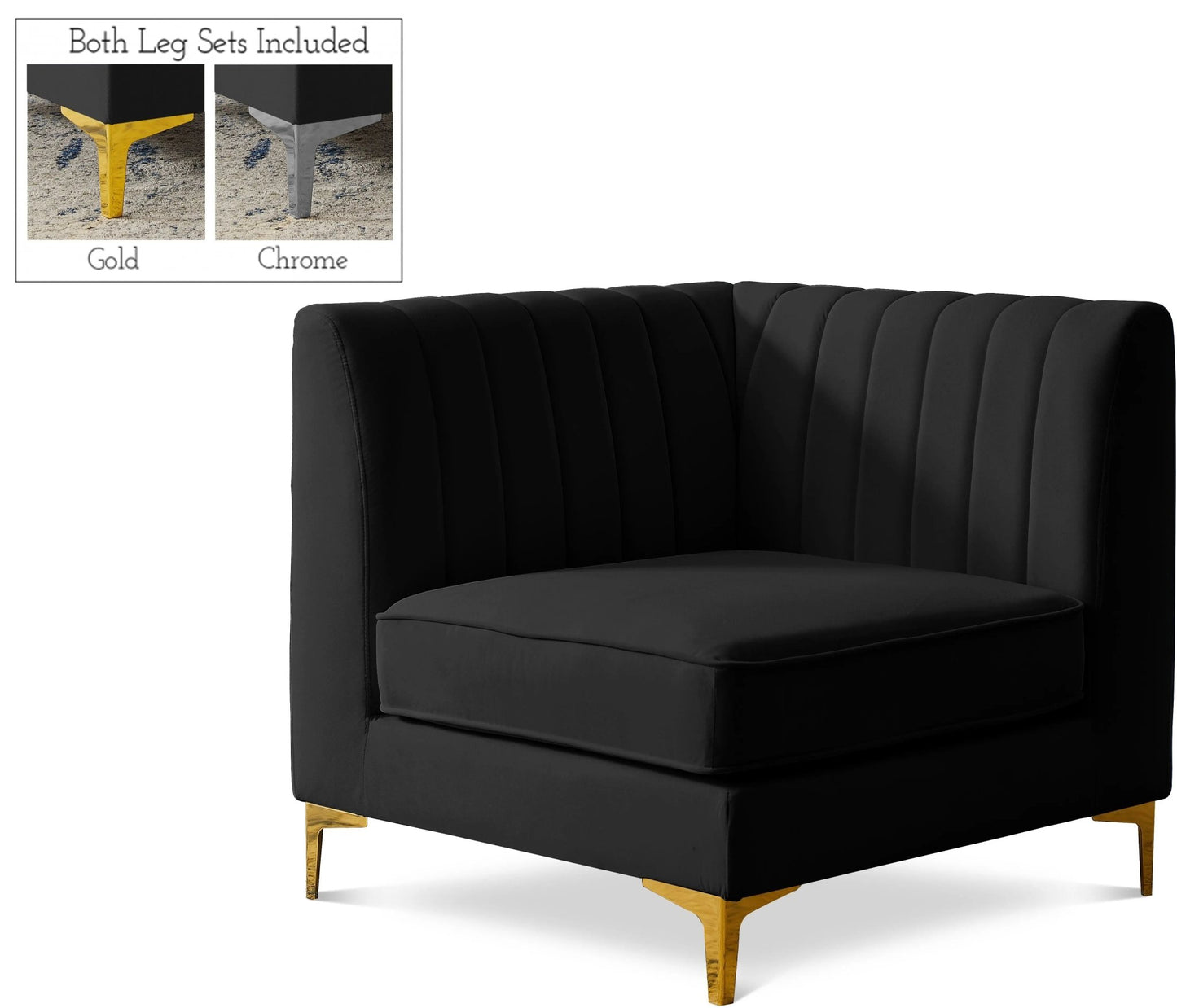 Alina - Corner Chair - Ferro Furniture