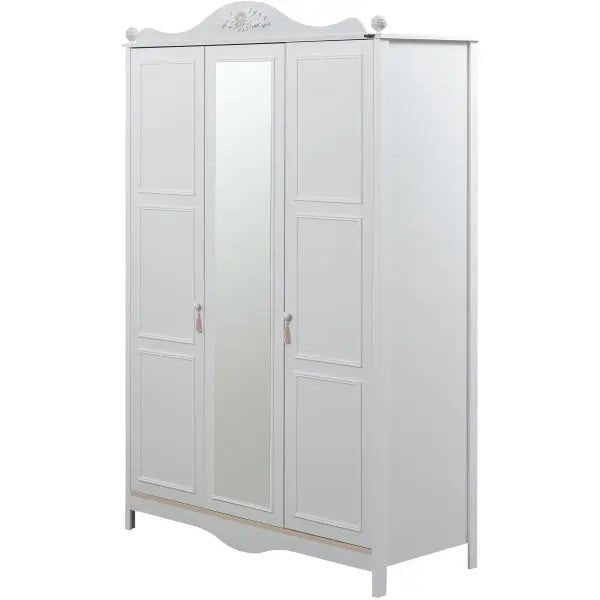 Alya 3 Door Wardrobe - Ferro Furniture