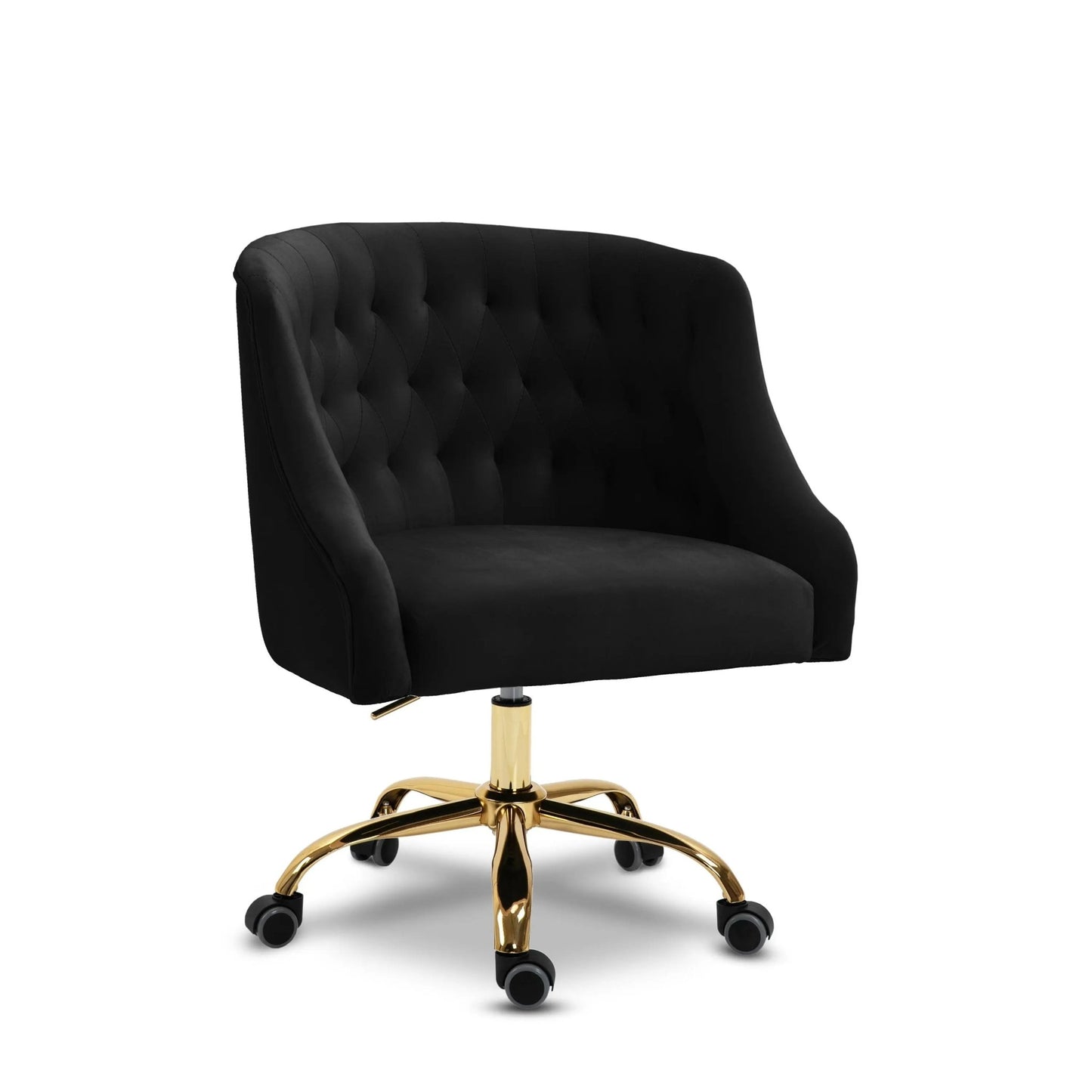 Arden - Office Chair with Gold Legs - Ferro Furniture