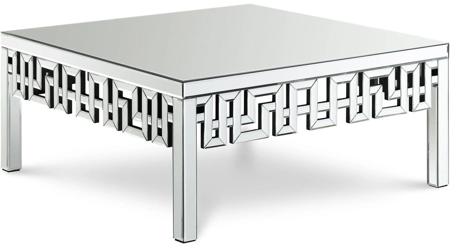 Aria - Coffee Table - Pearl Silver - Ferro Furniture
