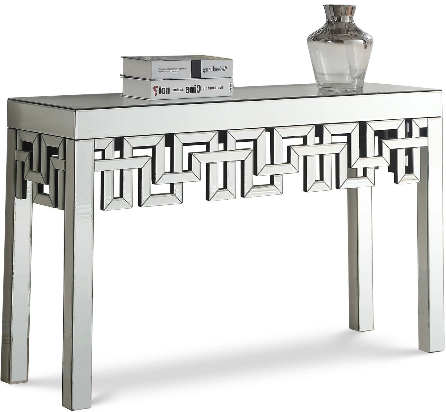 Aria - Console Table - Pearl Silver - Ferro Furniture