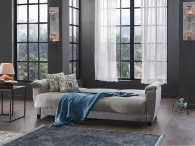 Aspen 3 Seat Sleeper (Aristo Light Brown) 1 Piece - Ferro Furniture
