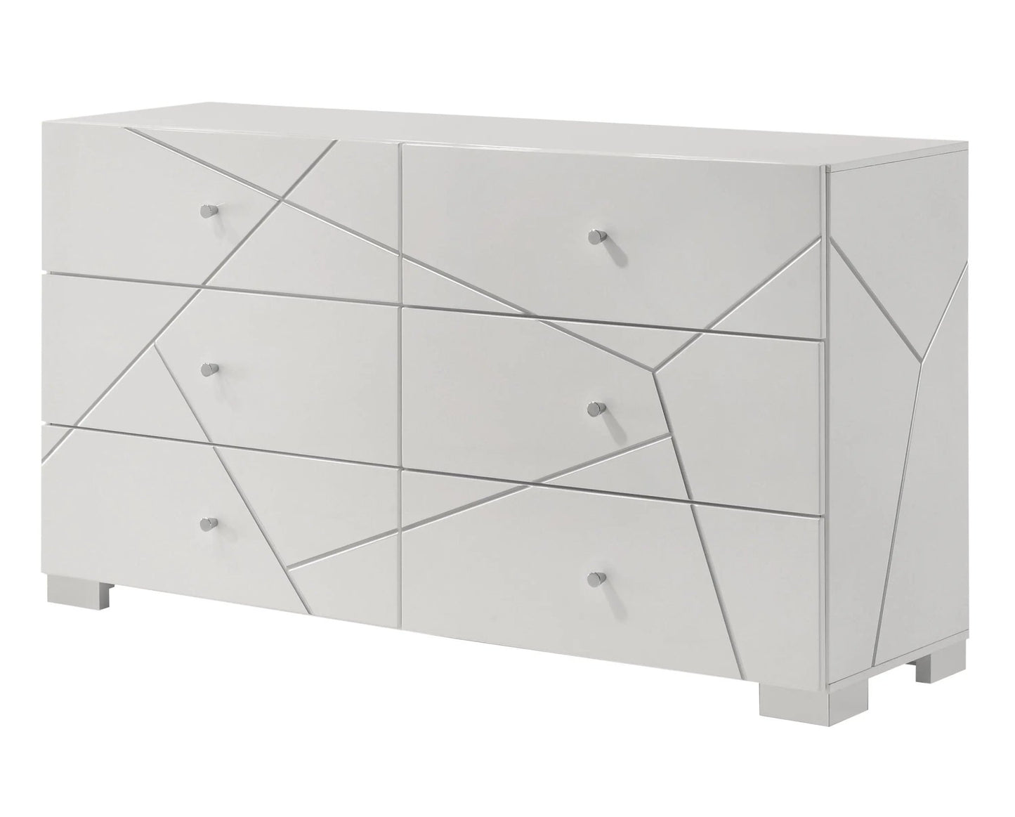 Ayla - Dresser - White - Ferro Furniture