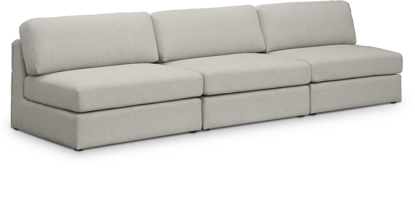 Beckham - Modular 3 Seat Armless Sofa - Ferro Furniture