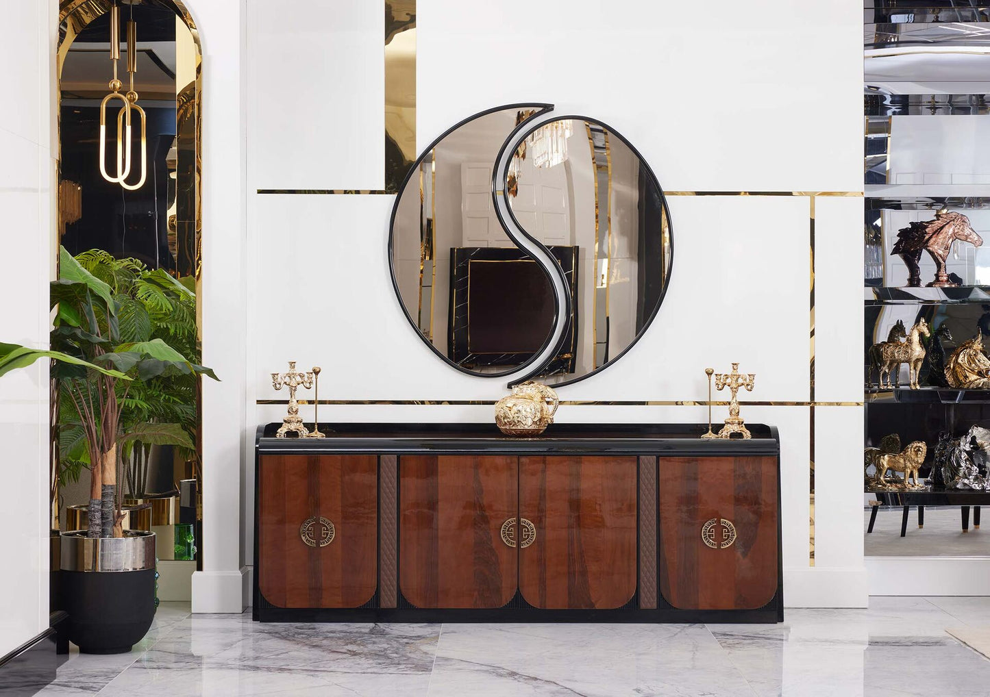 Bentley Buffet with Mirror - Ferro Furniture