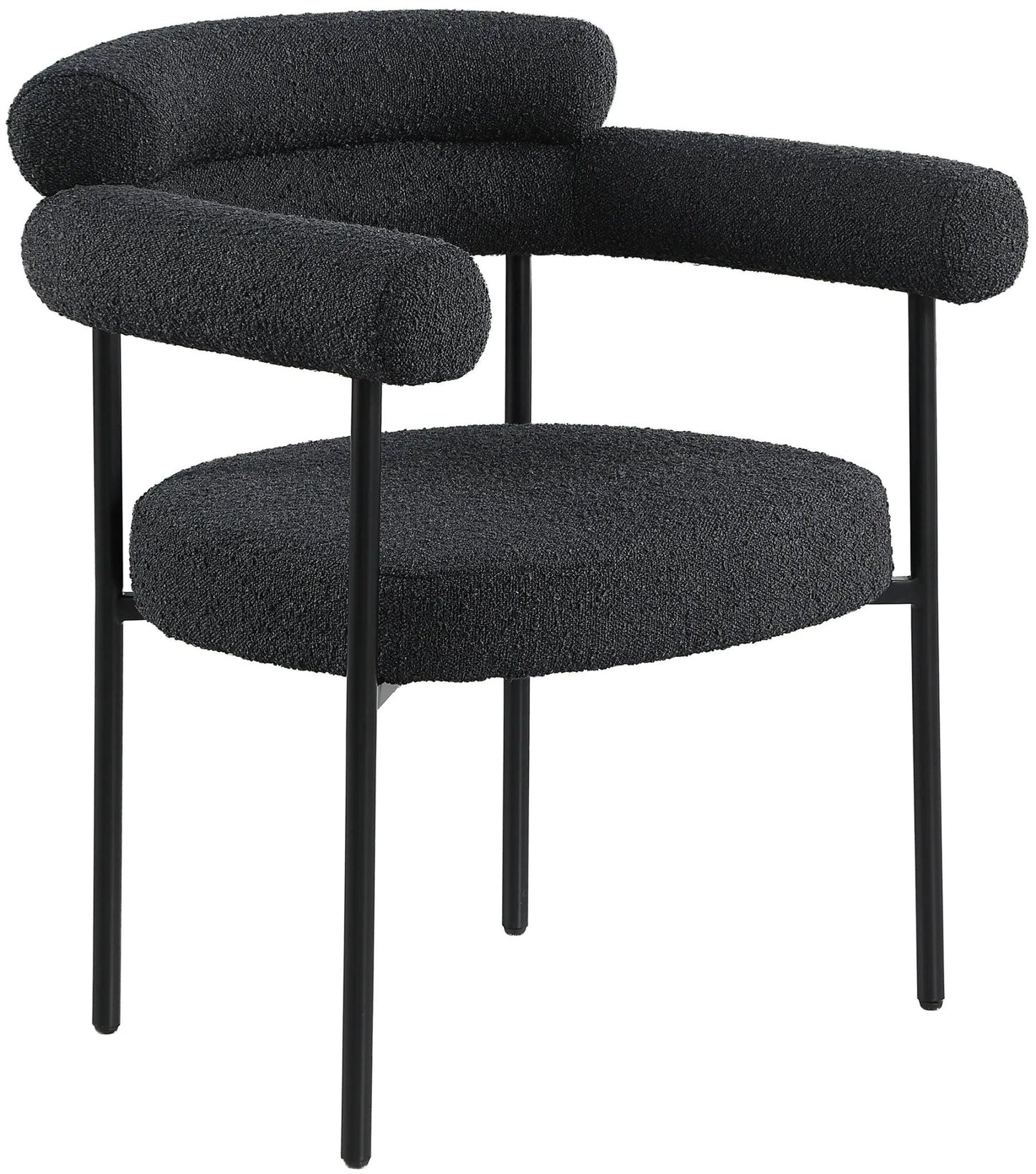 Blake - Dining Chair With Black Legs (Set of 2) - Ferro Furniture