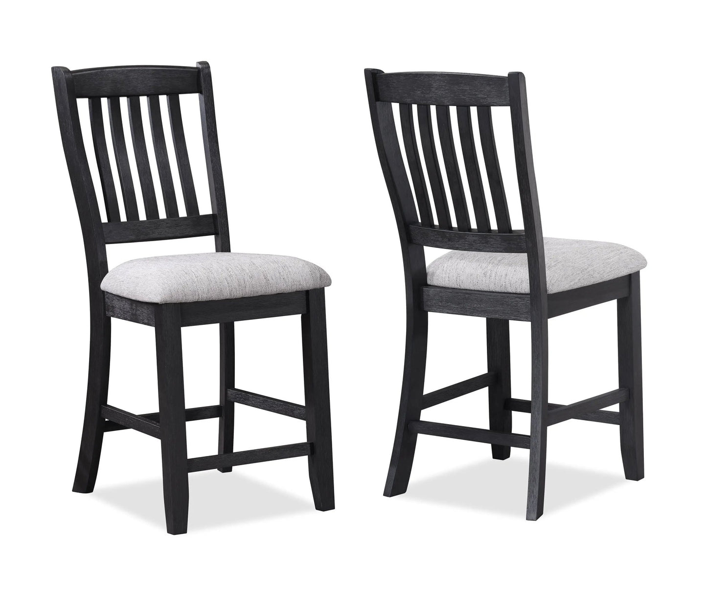 Buford - Counter Height Chair (Set of 2) - Light Gray - Ferro Furniture