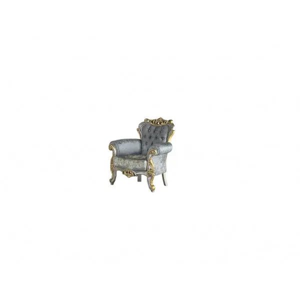 Buse Tradational Livingroom Chair Light Green - Ferro Furniture