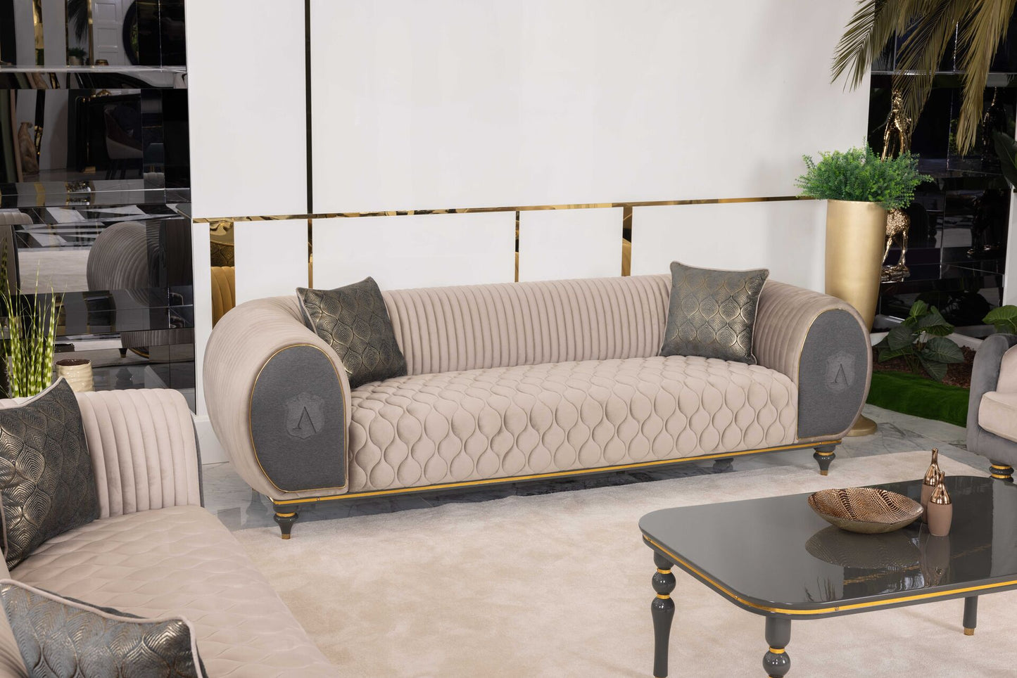 Capella 3 Seater Sofa - Ferro Furniture