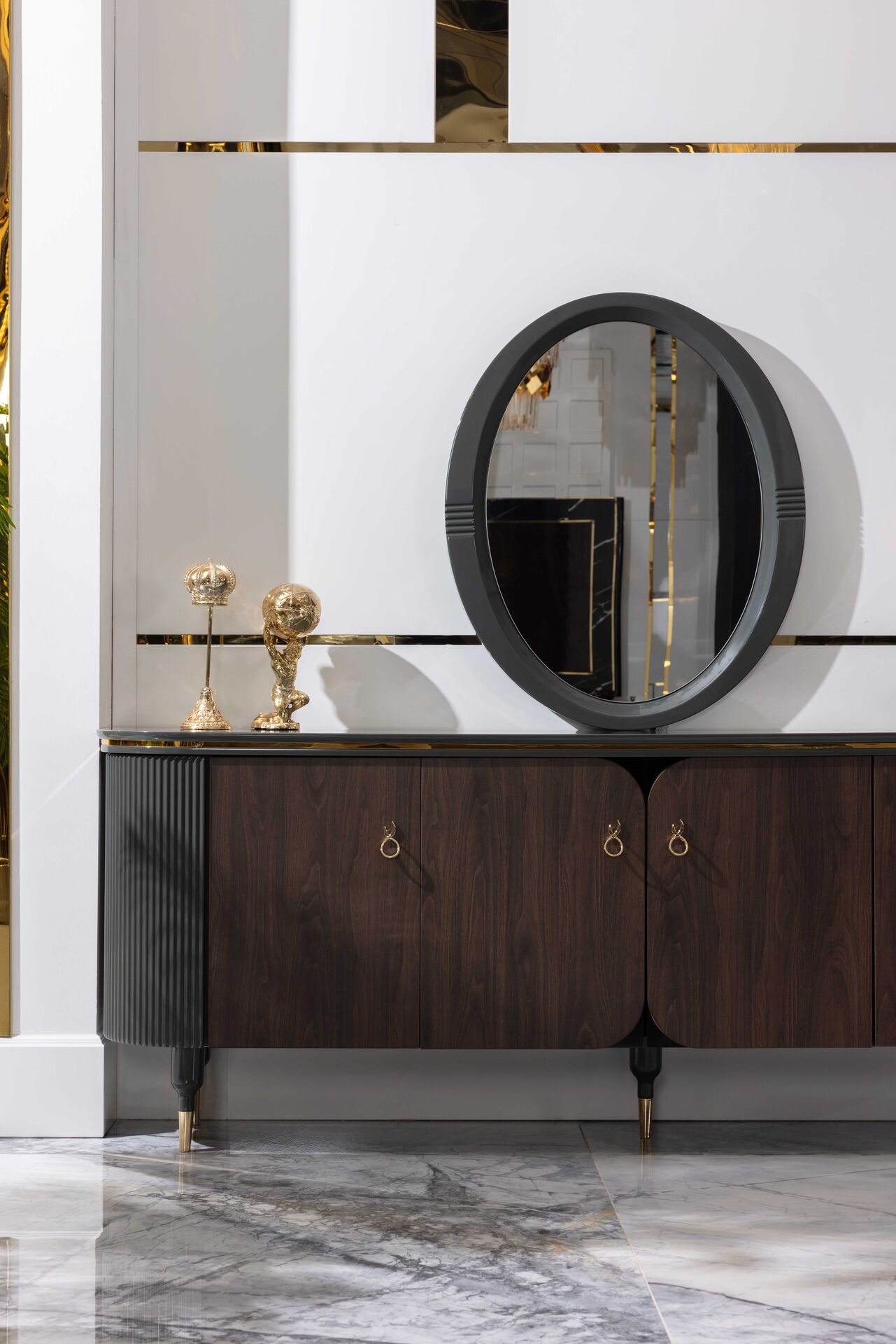 Capella Buffet with Mirror - Ferro Furniture
