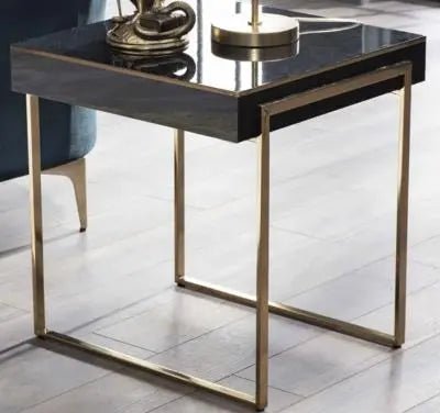 Carlino Side Table (HG Black) 1 Piece - Ferro Furniture