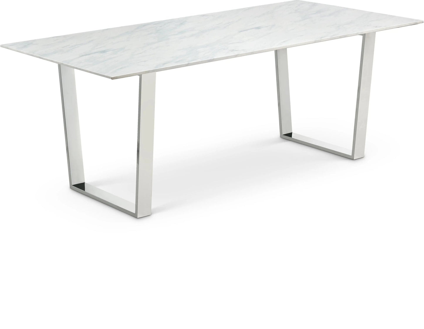 Carlton - Dining Table - Pearl Silver - Steel - Ferro Furniture