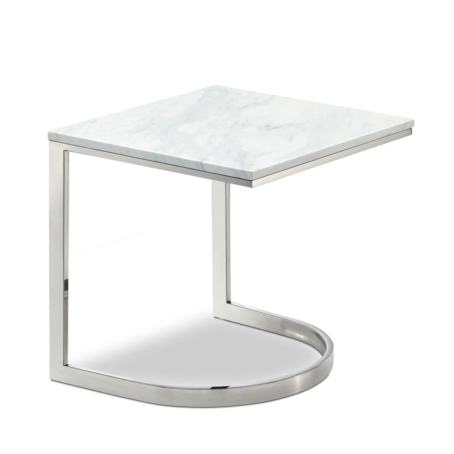 Copley - End Table - Pearl Silver - Ferro Furniture