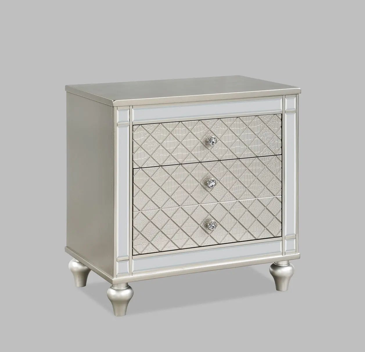 Cristian - Nightstand - Champagne - Ferro Furniture