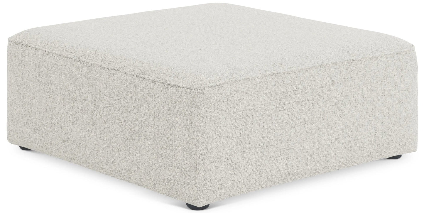 Cube - Linen Ottoman - Ferro Furniture
