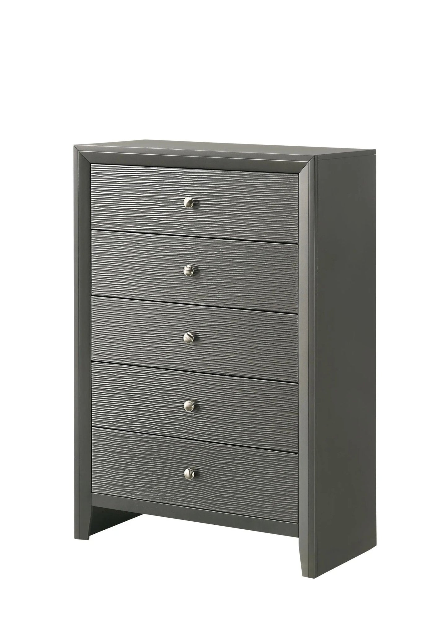 Denker - Chest - Gun Metal - Ferro Furniture