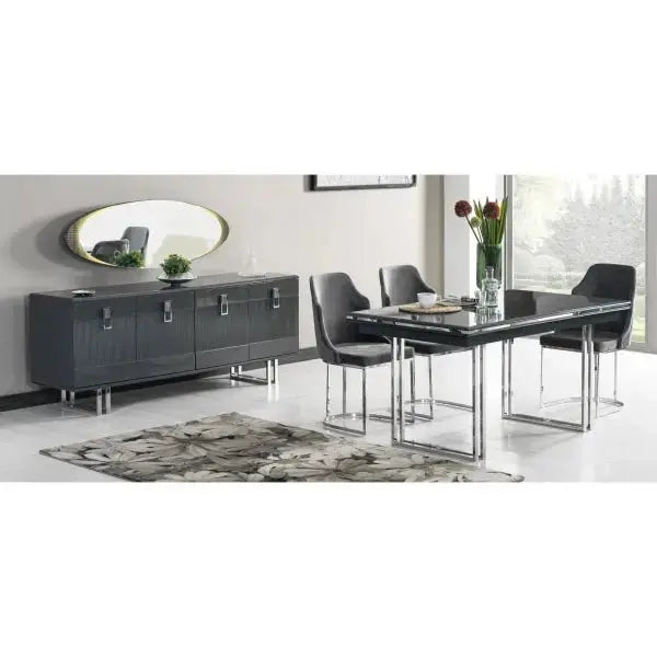 Elips Diningroom Table Anthracite - Ferro Furniture