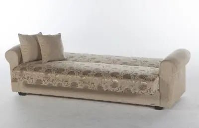 Elita S 3 Seat Sleeper (Yasemin Beige) 1 Piece - Ferro Furniture