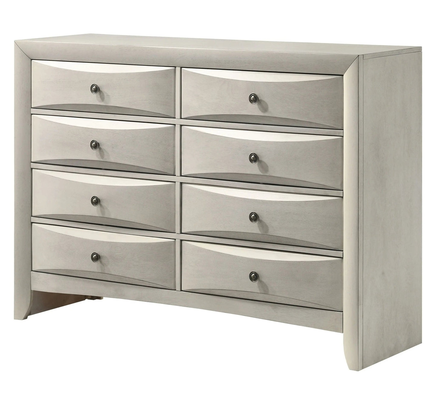 Emily - Dresser 8 Drawers - White - Ferro Furniture