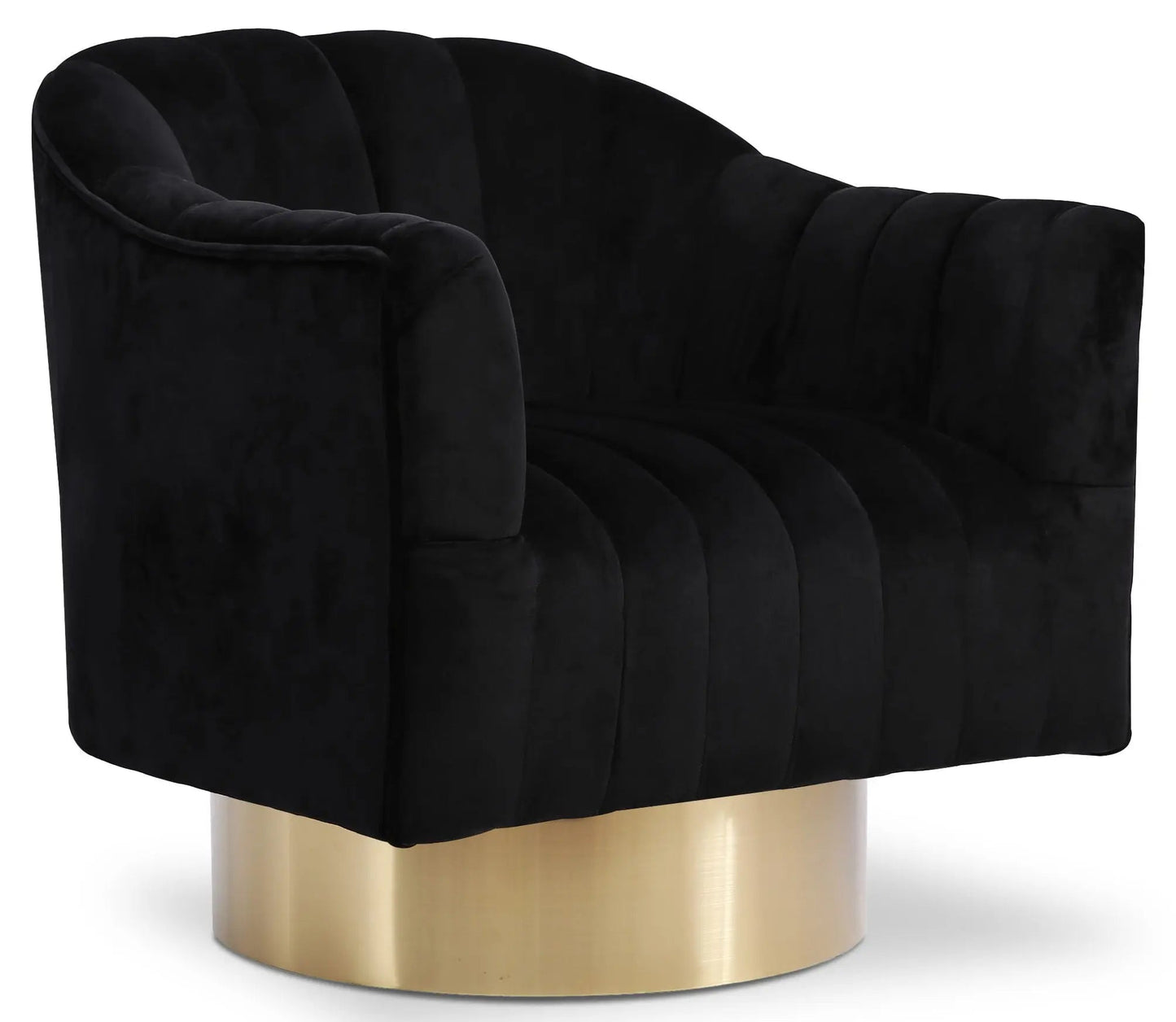 Farrah - Accent Chair with Gold Base - Ferro Furniture