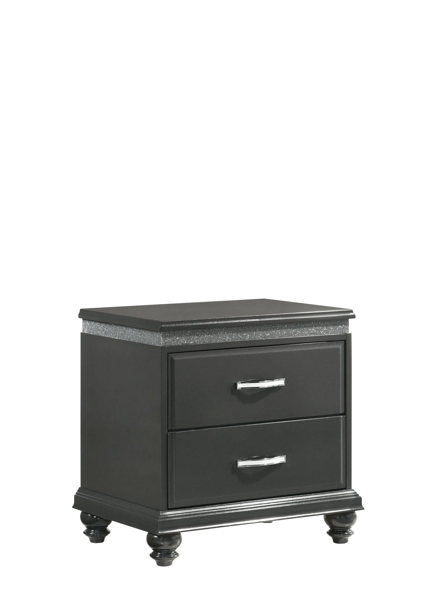 Frampton - Nightstand - Gray - Ferro Furniture