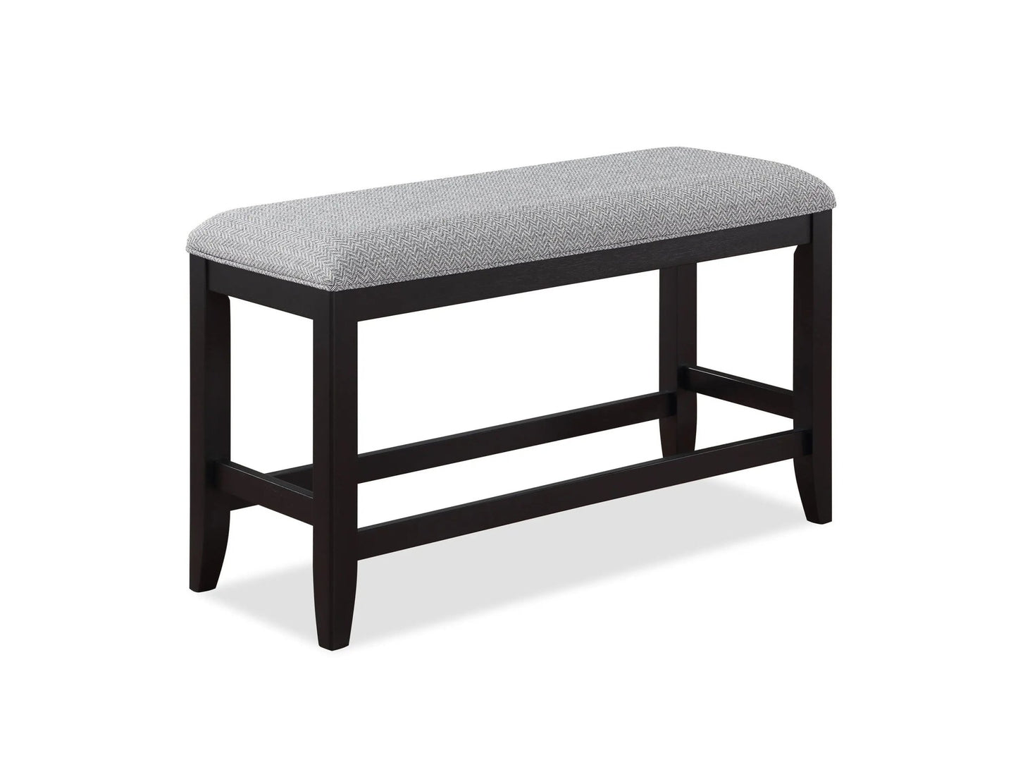 Frey - Counter Height Bench - Black - Ferro Furniture