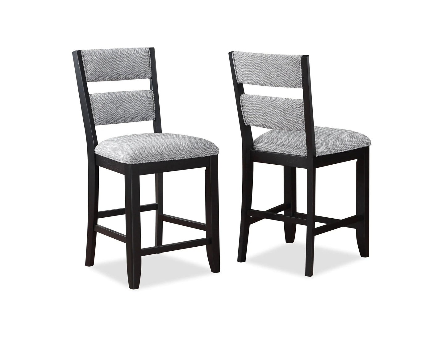 Frey - Counter Height Chair (Set of 2) - Black - Ferro Furniture