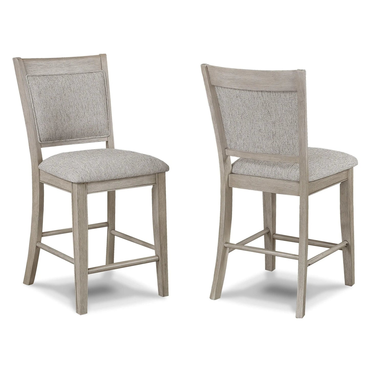 Fulton - Counter Height Chair (Set of 2) - White Oak - Ferro Furniture