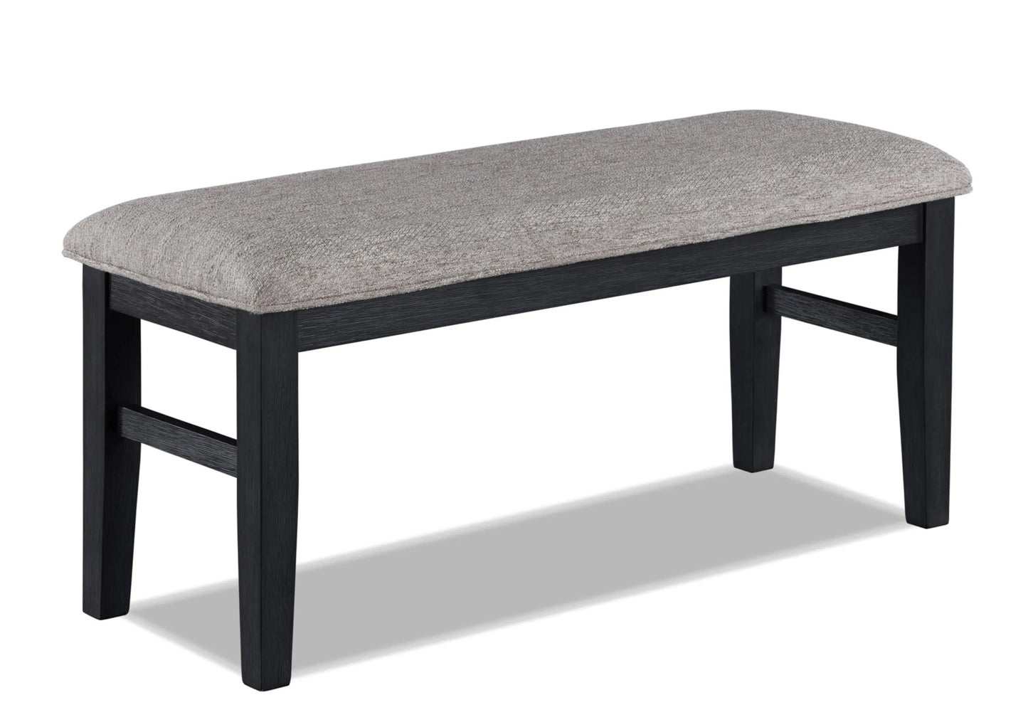 Guthrie - Bench - Charcoal & Gray - Ferro Furniture