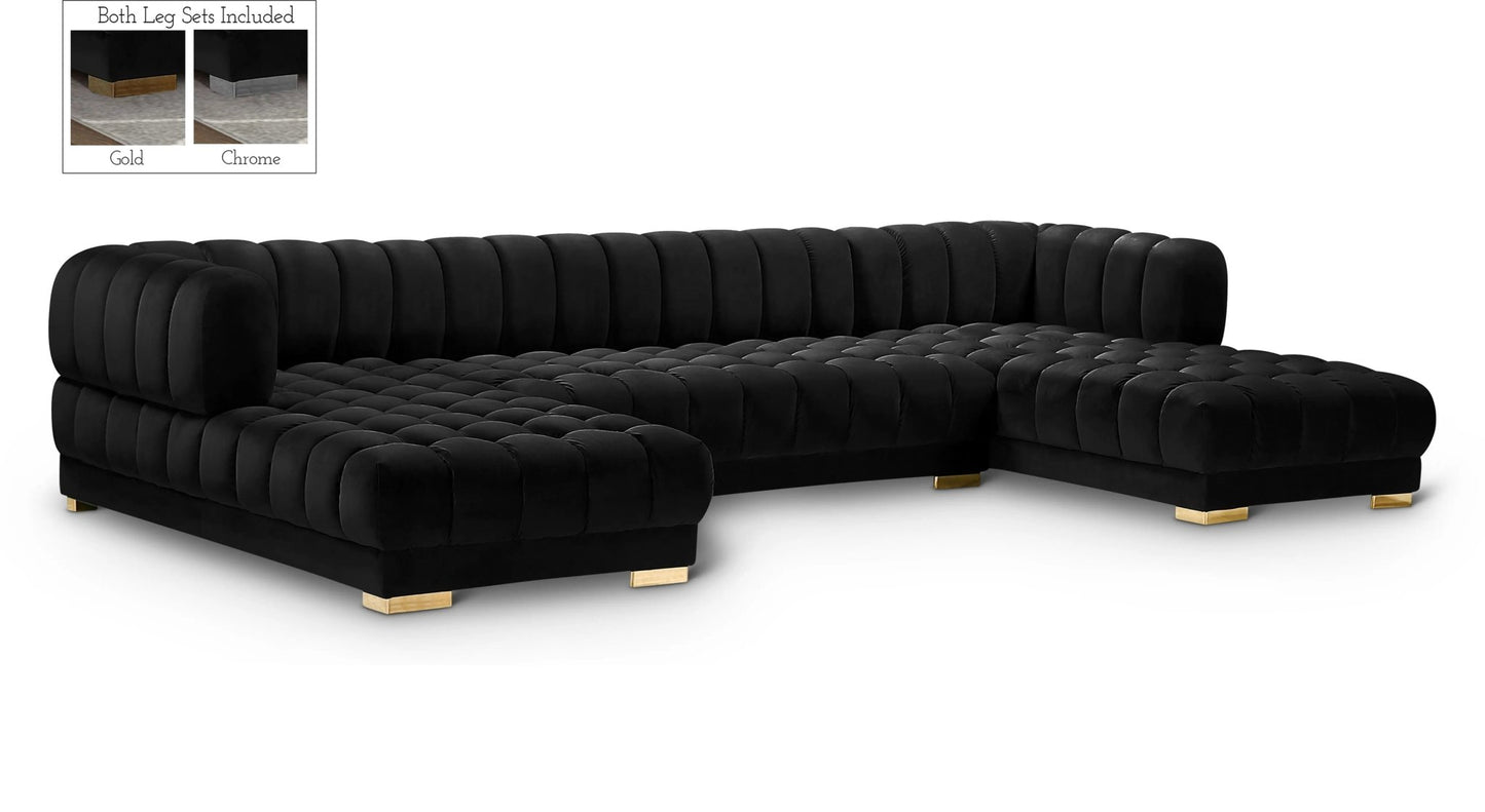 Gwen - 3 Piece Sectional - Ferro Furniture