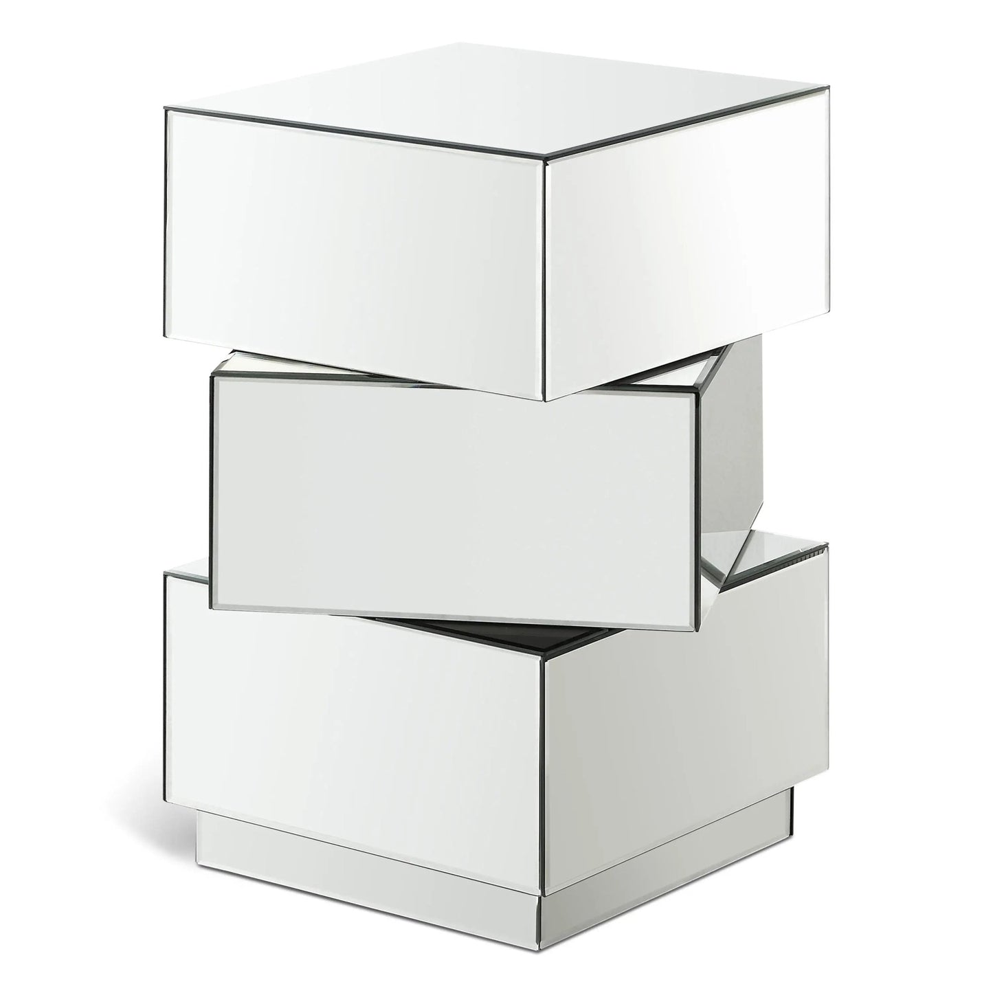 Haven - End Table - Pearl Silver - Ferro Furniture