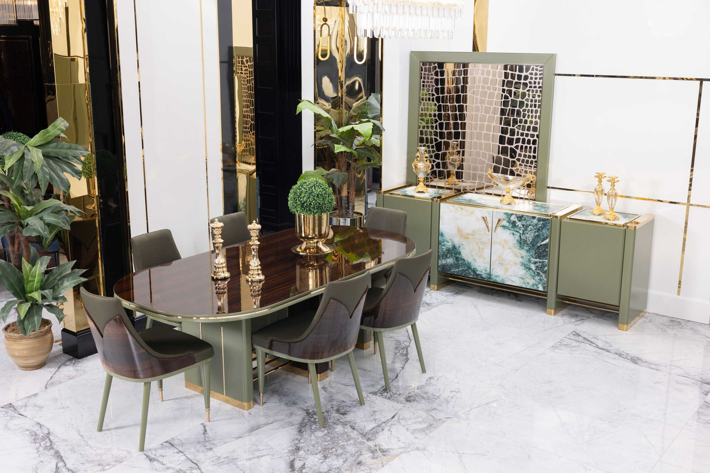 Hermes Dining Room Set - Ferro Furniture