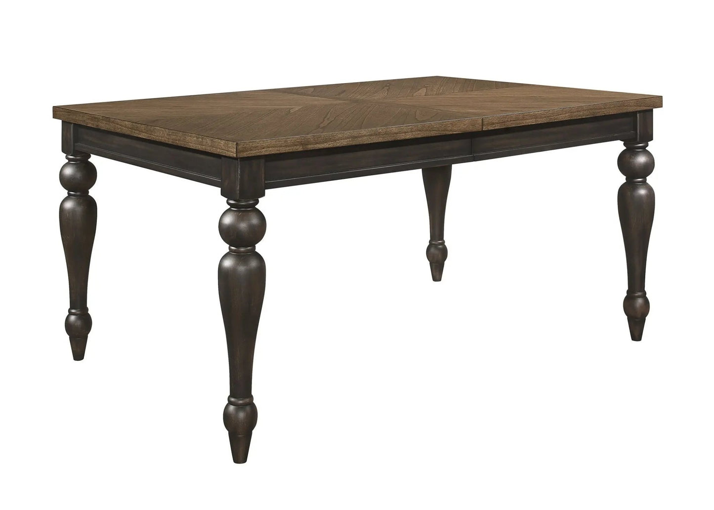 Hilara - Dining Table (18 Leaf) - Brown - Ferro Furniture