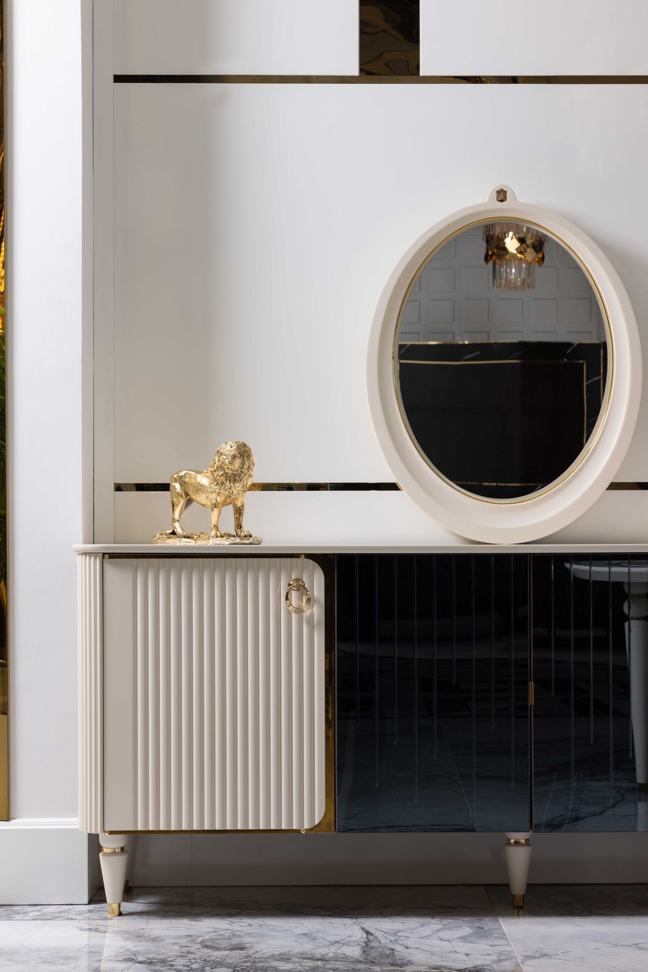 Inci Buffet with Mirror - Ferro Furniture