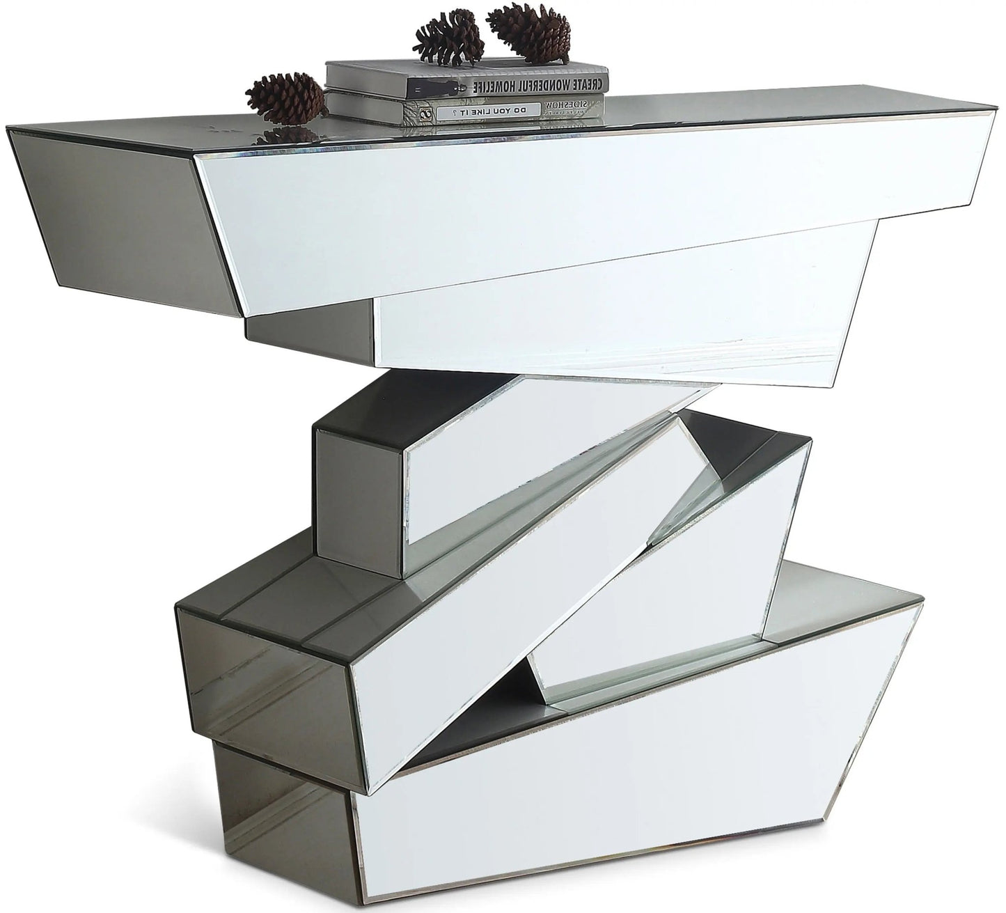 Jade - Console Table - Pearl Silver - Ferro Furniture