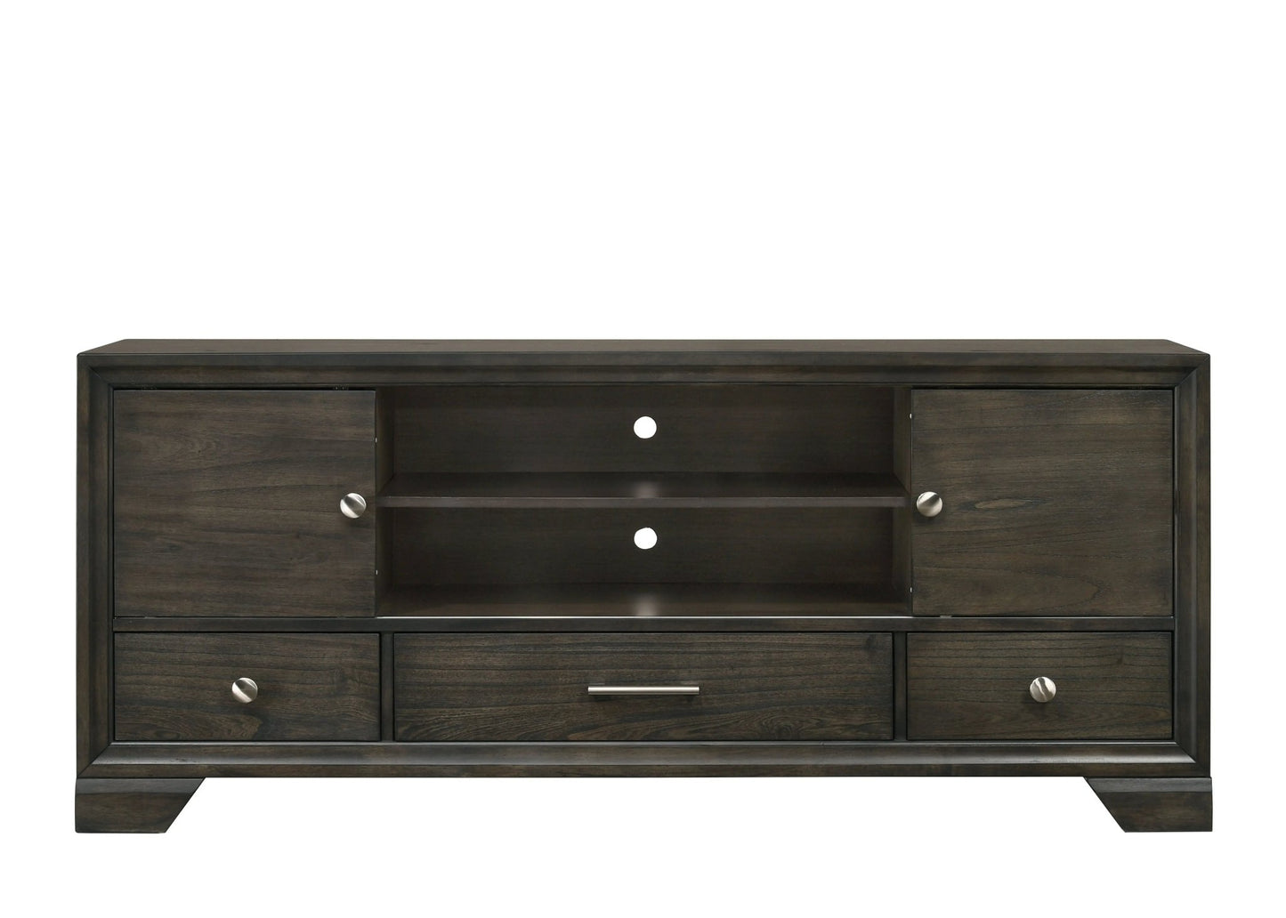 Jaymes - TV Stand - Gray - Ferro Furniture