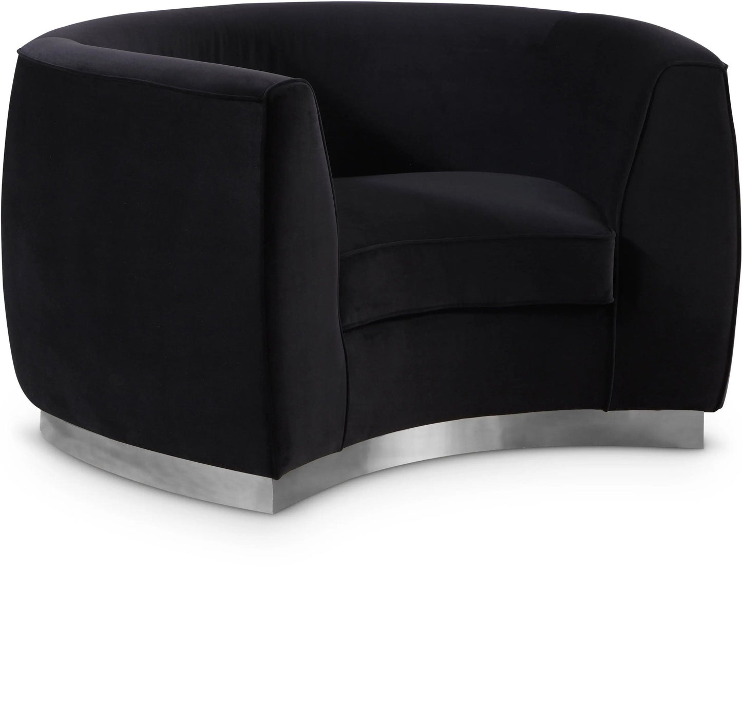 Julian - Chair with Chrome Base - Ferro Furniture