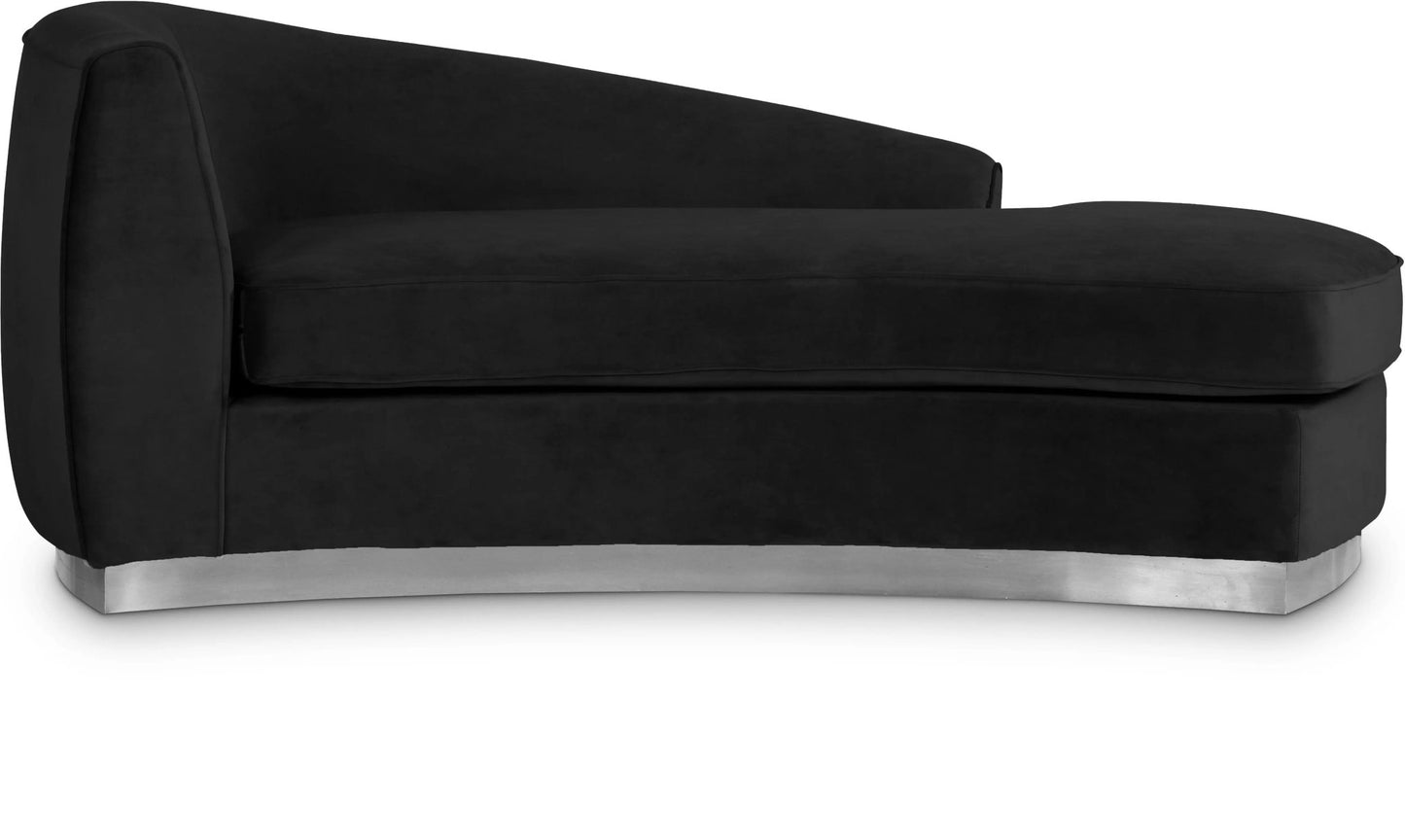 Julian - Chaise with Chrome Base - Ferro Furniture