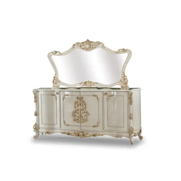 Kelebek Traditional Diningroom Consol With Mirror - Ferro Furniture