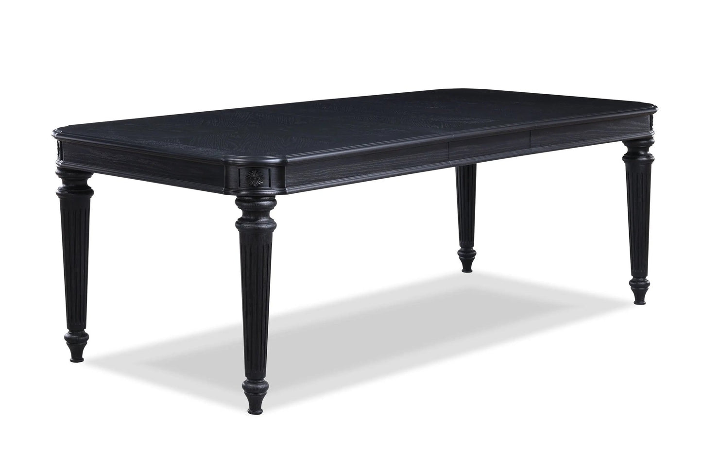 Kingsbury - Dining Table (18 Leaf) - Black - Ferro Furniture