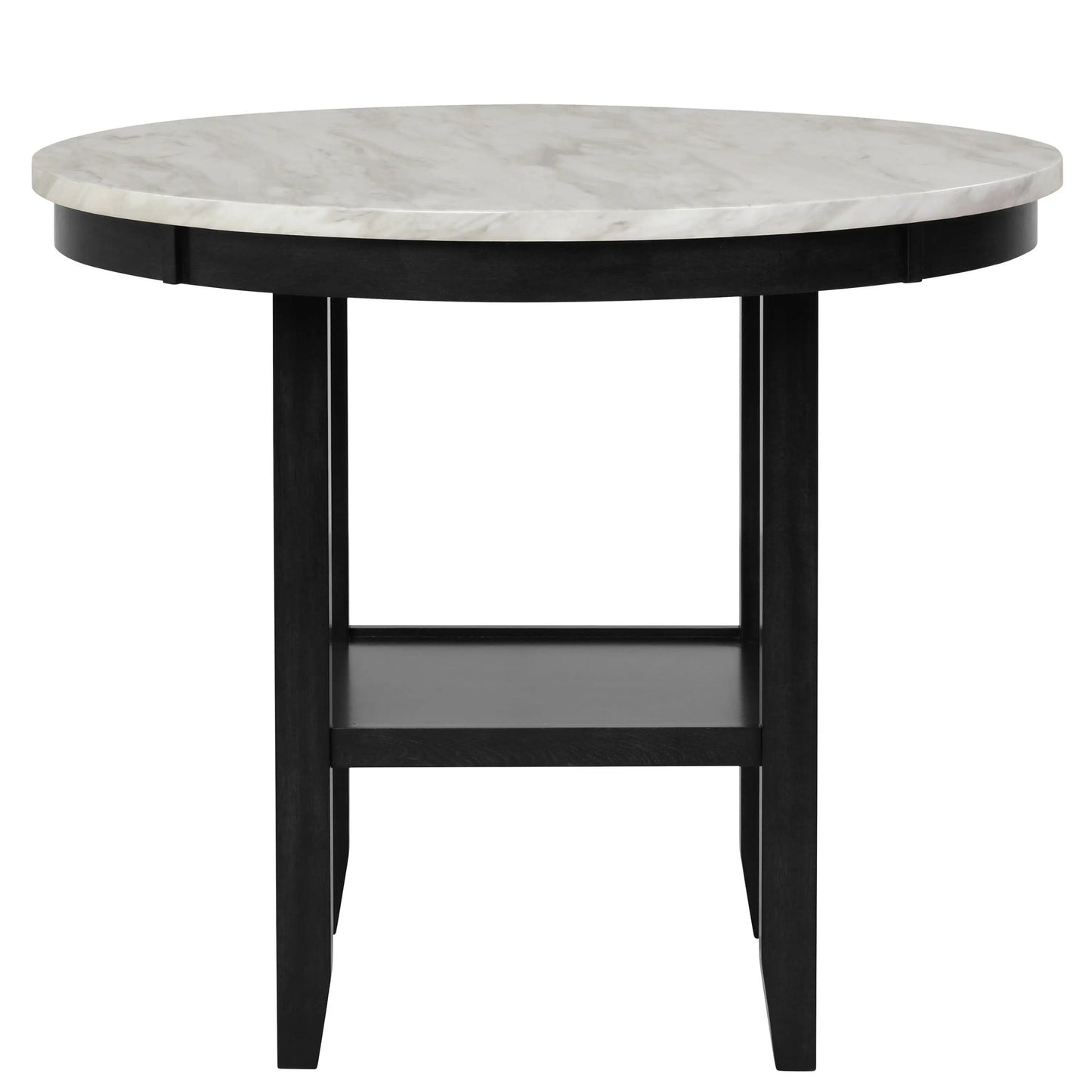 Lennon - Round Counter Height Table - White - Ferro Furniture