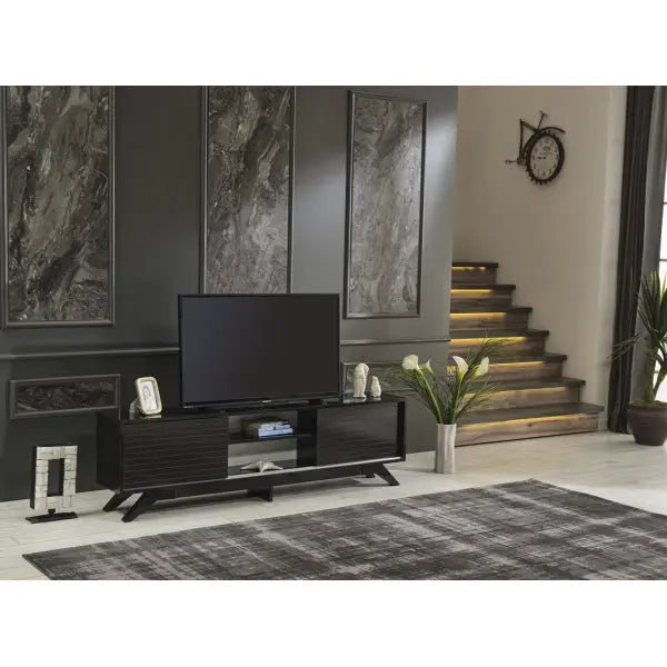 Luxia Tv Stand Black - Ferro Furniture