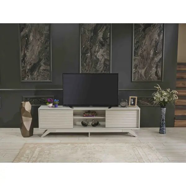 Luxia Tv Stand Grey - Ferro Furniture