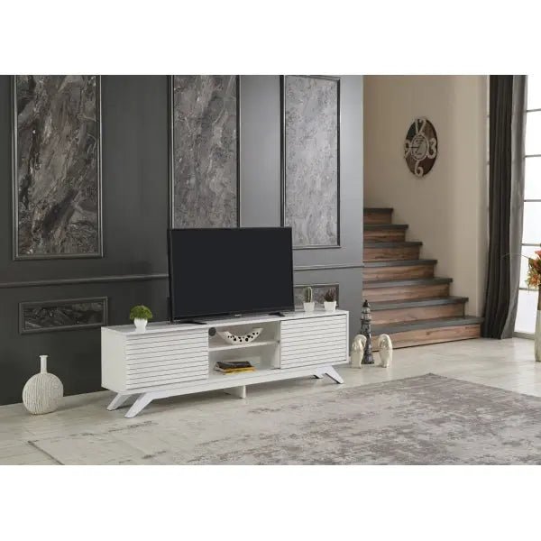 Luxia Tv Stand White - Ferro Furniture