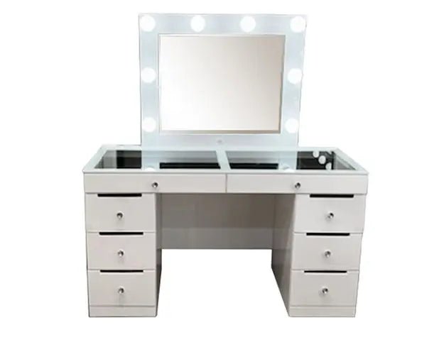 Luxo - Vanity - White - Ferro Furniture