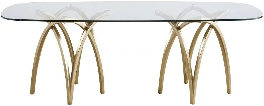 Madelyn - Dining Table - Gold - Ferro Furniture