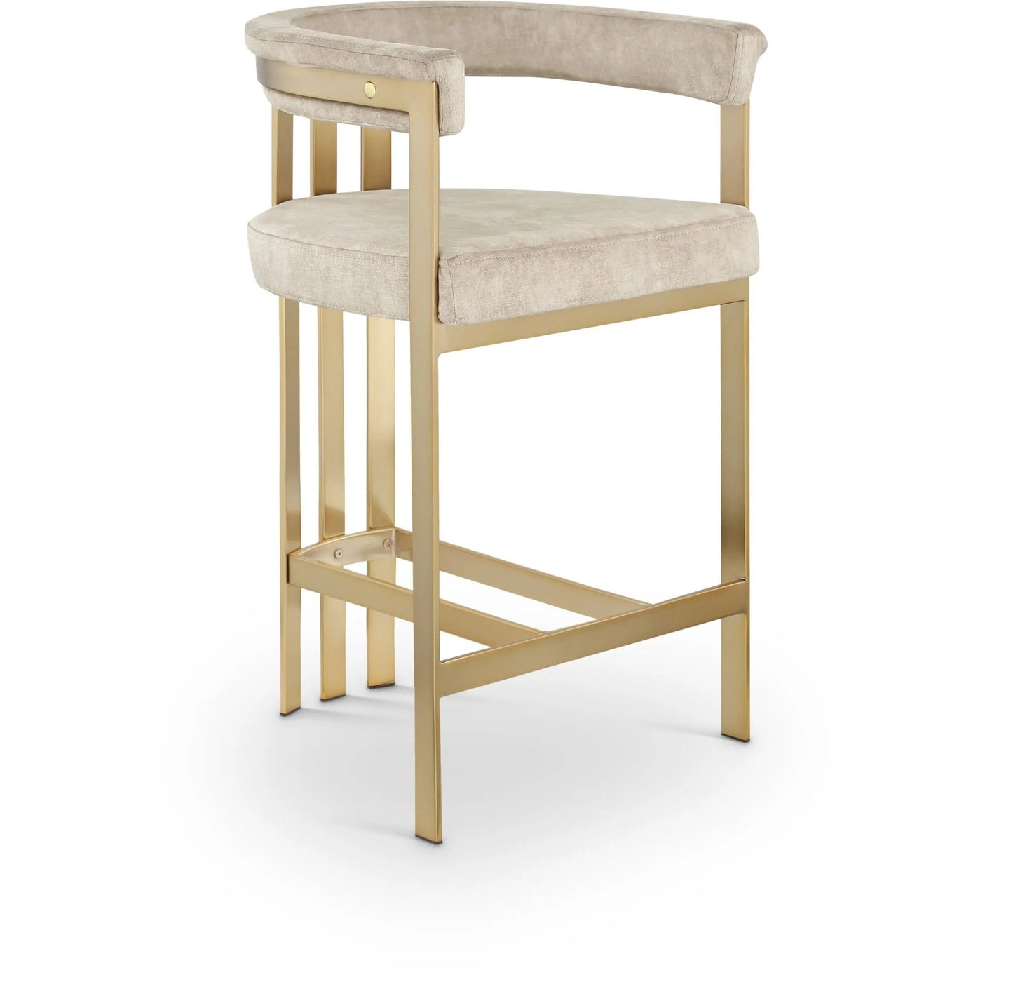 Marcello - Counter Stool - Beige - Ferro Furniture